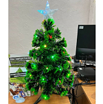 Ёлка с подсветкой светодиодная зеленая 60 см