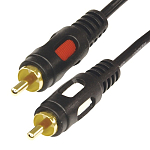 Кабель 2RCA <--> 2RCA  1.5м ENERGY POWER GOLD (в техпаке)
