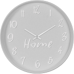 Часы настенные РУБИН  "Home" круг d=30см, корпус серый, "Home", "Рубин" 3014-002