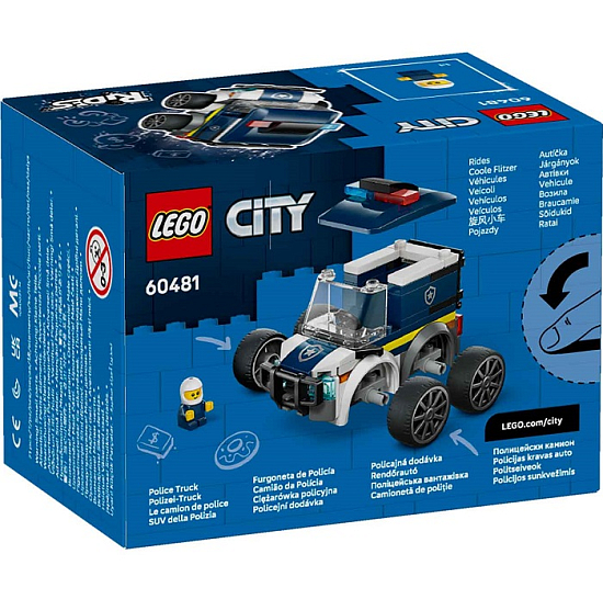 Конструктор LEGO CITY 60481 Крутые тачки: Полицейский грузовик