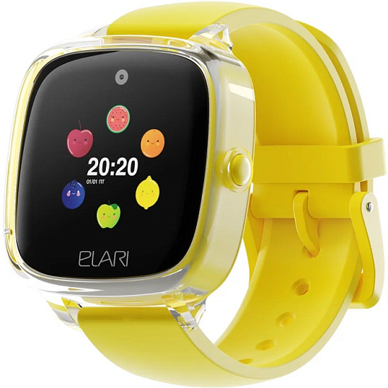 Умные часы ELARI KidPhone 4 Fresh 4G (желтые)