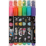 Набор маркеров текстовыделителей 6 цветов, звездочки 7619188