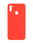 Задняя накладка ZIBELINO Soft Matte для Samsung A11/M11 (A115/M115) (красный)