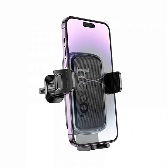 Автомобильный держатель HOCO H78 Black metallic