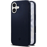 Силиконовый чехол Spigen Mag Armor на iPhone 17, синий
