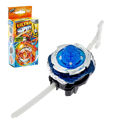 Волчок ULTRA SPIN, с устройством для запуска из двух частей, цвет МИКС