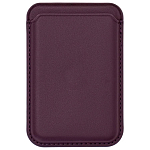Кошелек для карт MagSafe Silicone Wallet для Apple iPhone Пурпурный