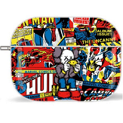 Силиконовый чехол LUXO KAWS для AirPods 3 Рисунок A94