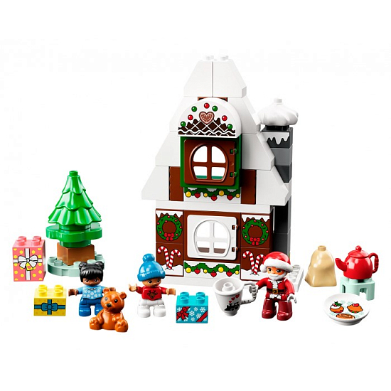 Конструктор LEGO DUPLO 10976 Пряничный домик Санты