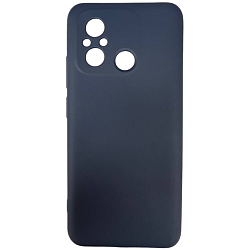 Задняя накладка SILICONE COVER для Xiaomi Redmi 12C 4G №13 Синее море