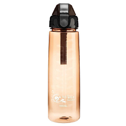 Бутылка для воды "Айви", 800 мл, коричневая  9930558