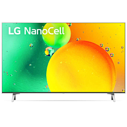 Телевизор LG 43NANO766QA.ARUB синяя сажа 43"