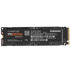 Накопитель SSD M.2 1Tb SAMSUNG MZ-V7S1T0BW 970 EVO Plus PCI-E x4
