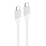 Кабель Type-C <--> Type-C  1.0м BOROFONE BX107 Excellent, белый, PD60Вт