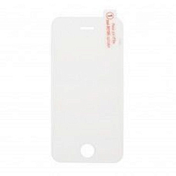 Противоударное стекло NONAME для iPhone 5/5S/SE, OG PREMIUM, белое, полный клей, в техпаке