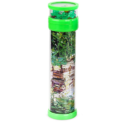 Калейдоскоп CHN AOHUA "Пейзаж" (21 см, с наполнителем, салатовый)