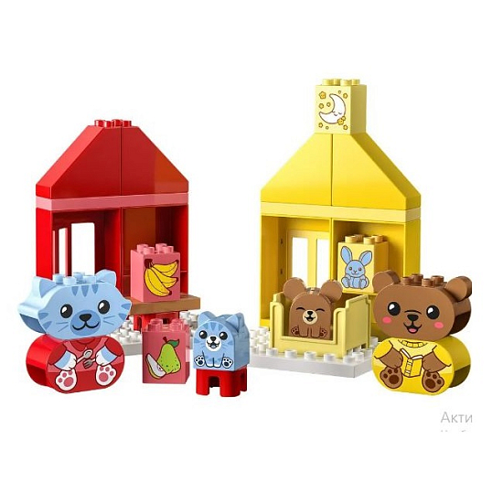 Конструктор LEGO DUPLO 10414 Распорядок дня: еда и время сна