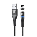 Кабель USB <--> Lightning  1.0м INKAX CK 97 магнитный черный