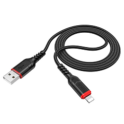 Кабель USB <--> Lightning  2.0м HOCO X59 Victory чёрный
