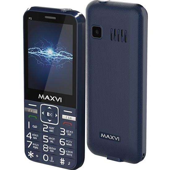 Телефон Maxvi P3 blue