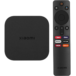 Приставка Smart TV XIAOMI MI Box S 4K HDR 2-го поколения (PFJ4167RU)