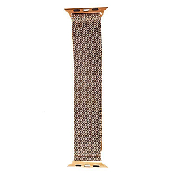Ремешок ApW25 для Apple Watch 42/44/45/49 mm миланская петля на магните (gold)