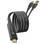 Кабель HDMI <--> USB 3.0/ Lightning  2.0м DREAM HD01 черный