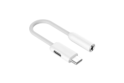Переходник Jack 3.5 <--> Type-C XIAOMI ZMI (AL71A) White