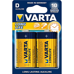 Элемент питания VARTA LR20 BL-2 Long Life (2/20/100)