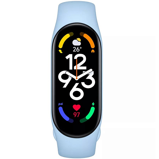Фитнес-браслет XIAOMI Mi Band 7 голубой (CN)