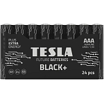 Элемент питания TESLA BLACK+ LR03 SHRINK 24 (24/720/51840)
