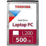 Внутренний HDD 2.5" 500GB Toshiba L200 HDWJ105UZSVA SATA-III, 5400 RPM, 8 Mb