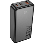 Внешний АКБ HOCO Q27 Jewel, 10000mAh, PD33Вт, 3.0А, цвет: чёрный (1/42)