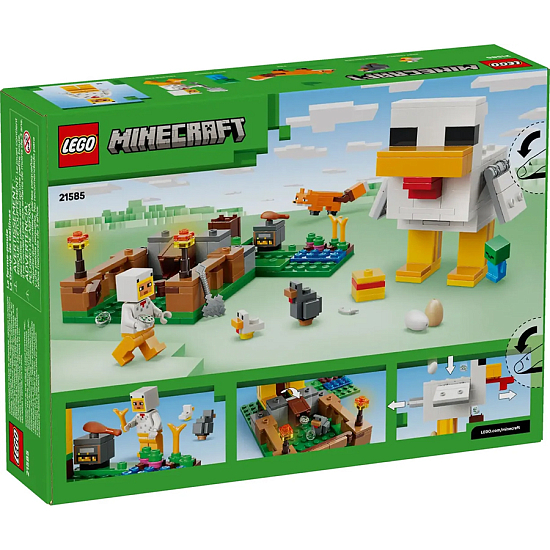 Конструктор LEGO Minecraft 21585 Куриная ферма