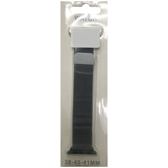 Металлический браслет на Apple Watch 38/40/41mm Серый