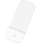 Беспроводное ЗУ HOCO CQ6 3в1, белое, 23W