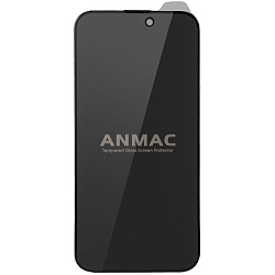 Противоударное стекло 3D ANMAC для iPhone 14 Pro Max (6.7)  Privacy с сеточкой Арт.1137427