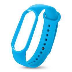 Силиконовый ремешок NONAME для Xiaomi Mi Band 3/4 silicon loop Sky blue