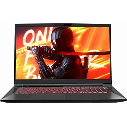 Ноутбук игровой 17,3" Maibenben X725 (Intel Core i5-12450H/ 16GB/ SSD 512GB/ RTX 4060 8GB/ DOS) (X725FSFNLBRE0), Black