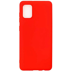 Задняя накладка ZIBELINO Soft Matte для Samsung A31 (A315) (красный)
