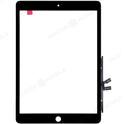Сенсорное стекло (тачскрин) для iPad 9 (2021) A2602, A2603, A2604, A2605 черное