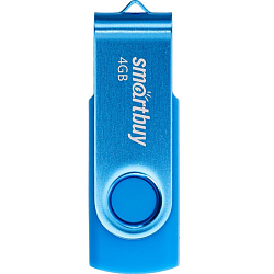USB  4Gb SMARTBUY Twist синий