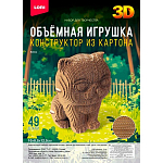 Картонный 3D конструктор LORI Котик 24,5*2*33,5 см