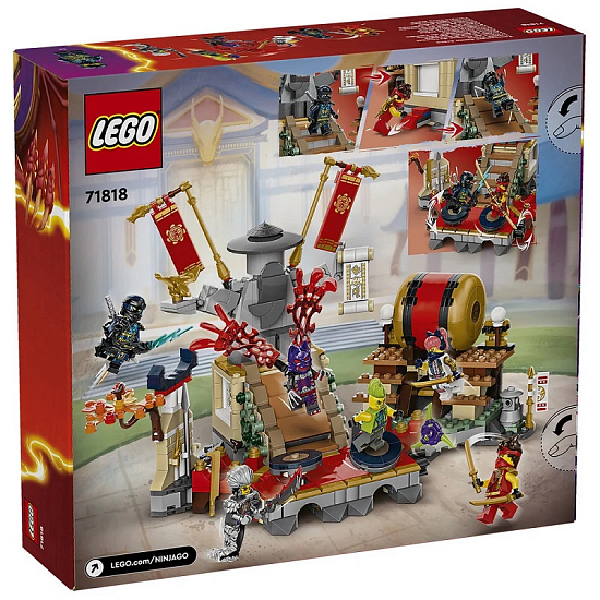 Конструктор LEGO NINJAGO 71818 Турнирная боевая арена