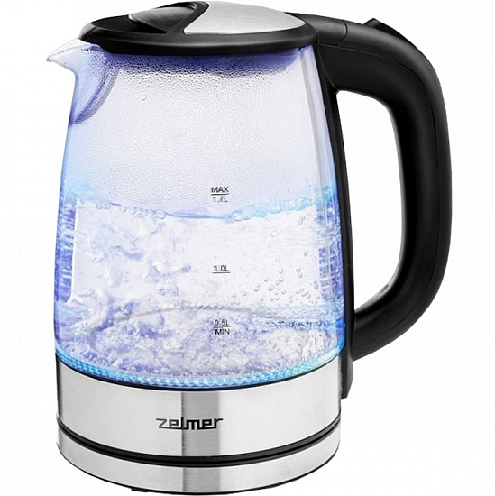 Чайник электрический ZELMER ZCK8024 GLASS/INOX