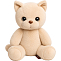 Мягкая игрушка MaxiToys «Котик», бежевый, 20 см 10941692
