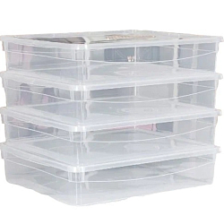 Контейнер ECONOVA прозрачный (4 шт по 9л)