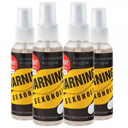 Ароматизатор CONTEX  Warning RED line СПРЕЙ + сухой 30мл