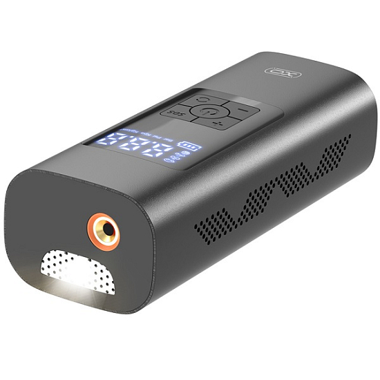 Беспроводной автомобильный насос XO-CZ012, 6000mAh, черный