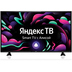 Телевизор BBK 42LEX-7255/FTS2C Яндекс.ТВ черный 42"